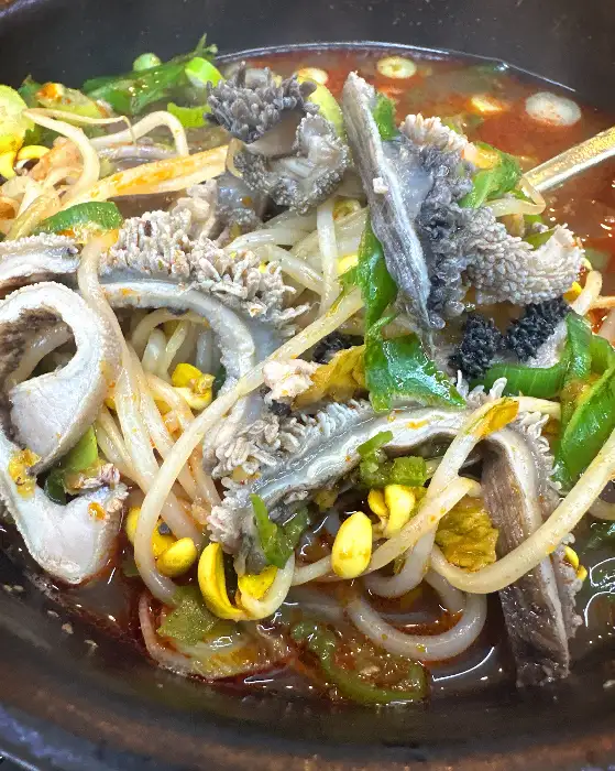 해내탕 건더기 사진