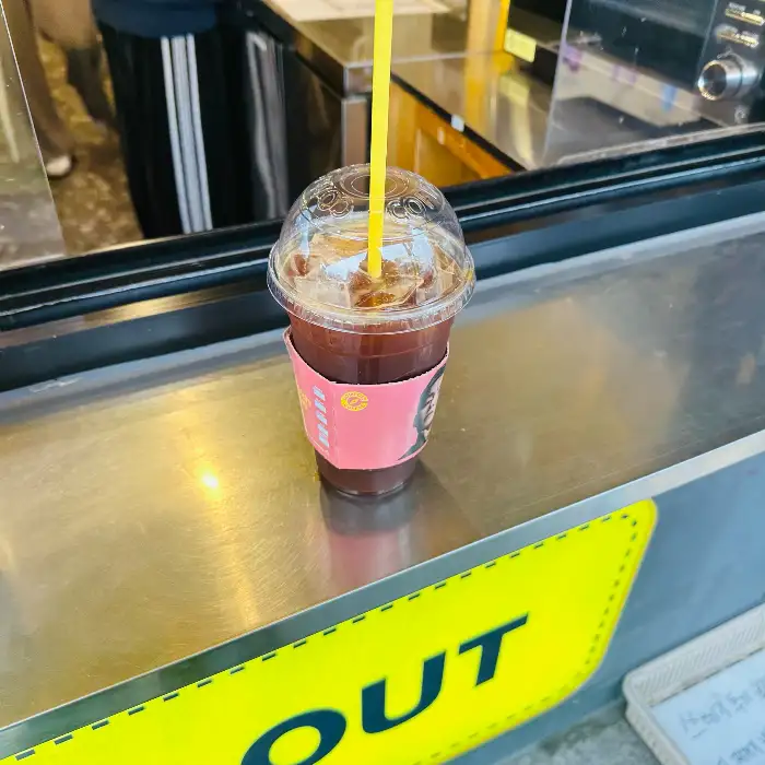 아이스 커피 잔