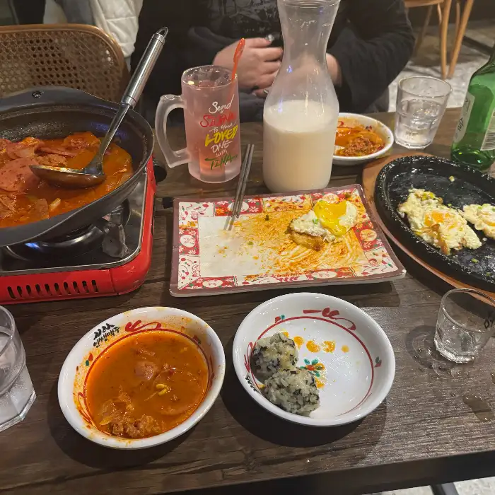 전과 밥, 그리고 국물 요리