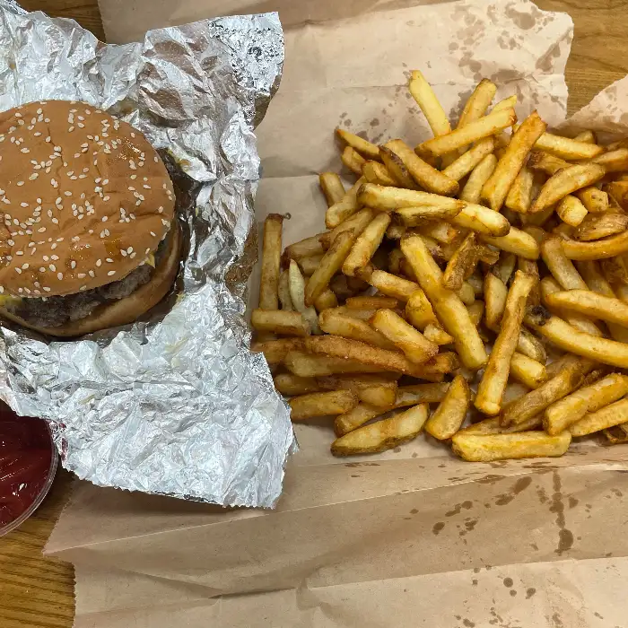 파이브가이즈 감자튀김