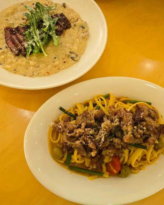 바질 새우 리조또