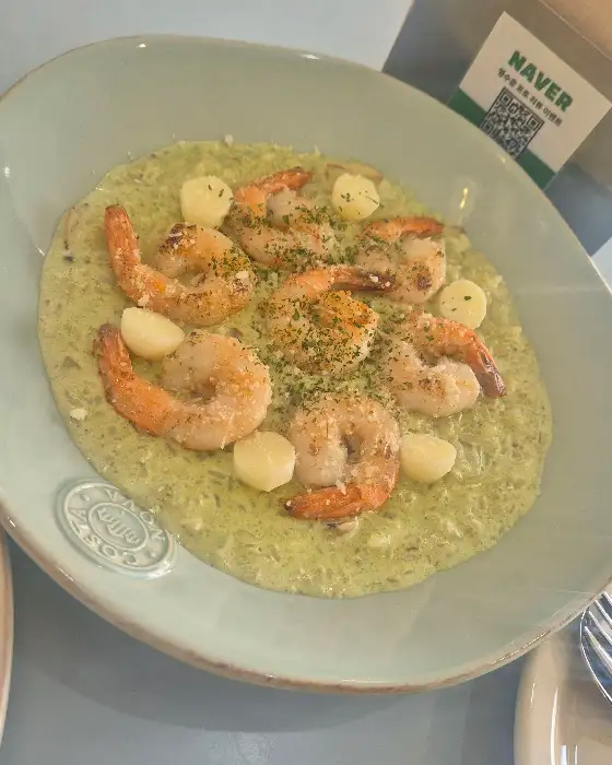 해산물 뚝배기 파스타