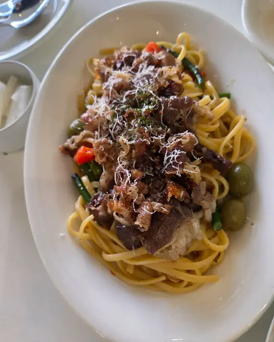 우삼겹 듬뿍 파스타