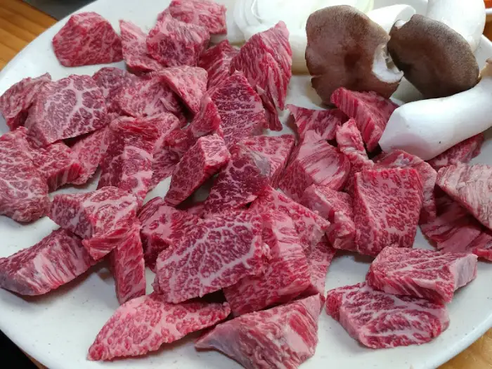 모듬 컷 고기