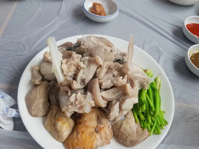 아구수육 한 접시