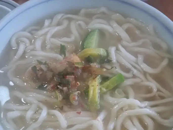 성북동집 칼국수 면발