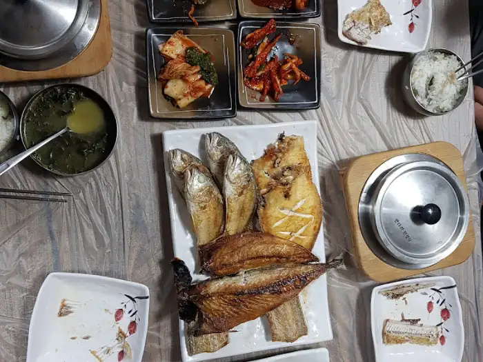 생선구이 근접샷