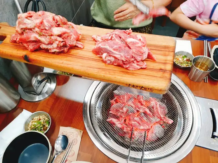 신선한 생갈비살