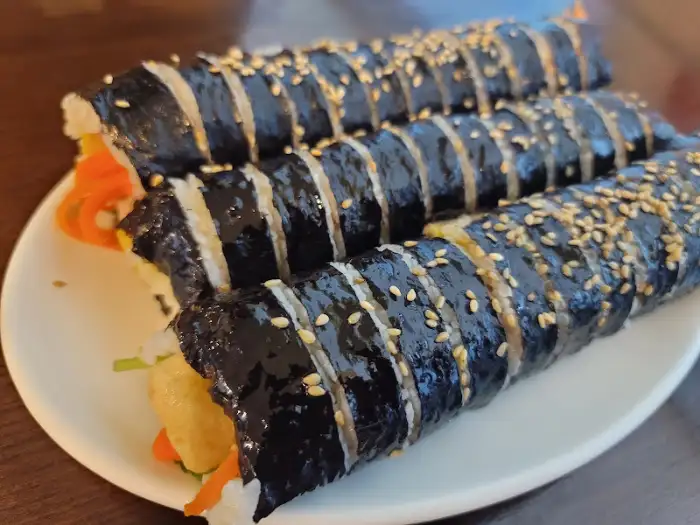 피노키오냉면 김밥 클로즈업