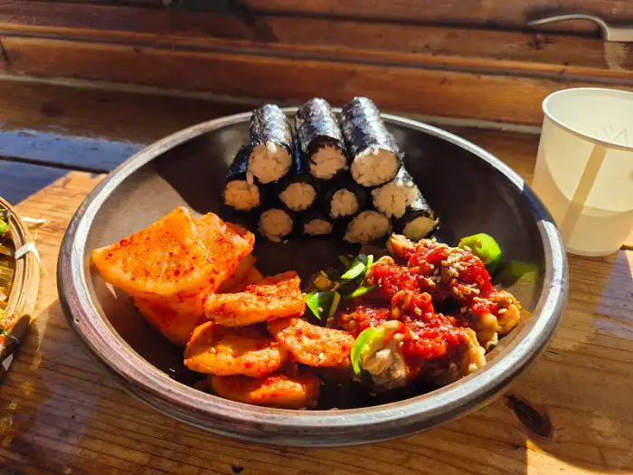 해물 칼국수 디테일