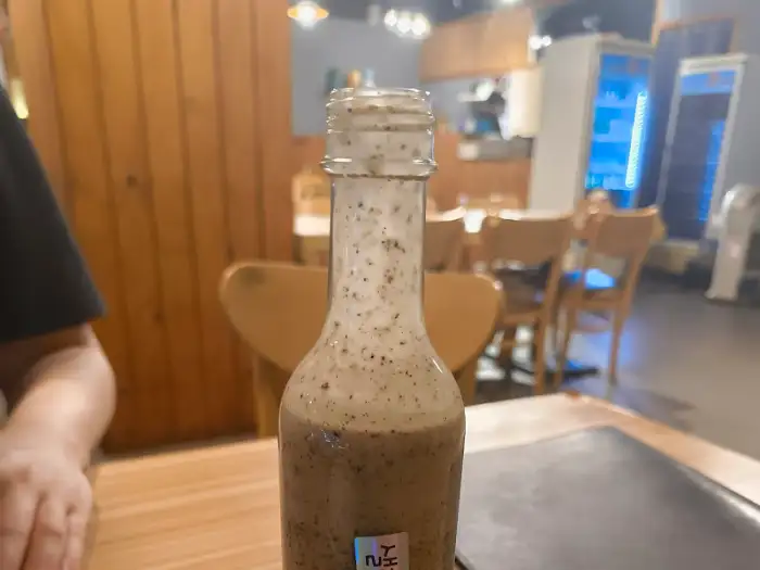 카츠식당 내부 풍경