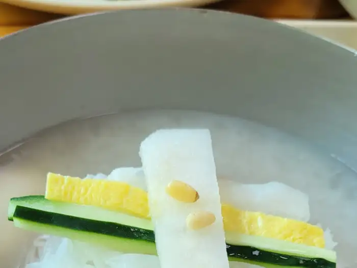100% 메밀면 설명