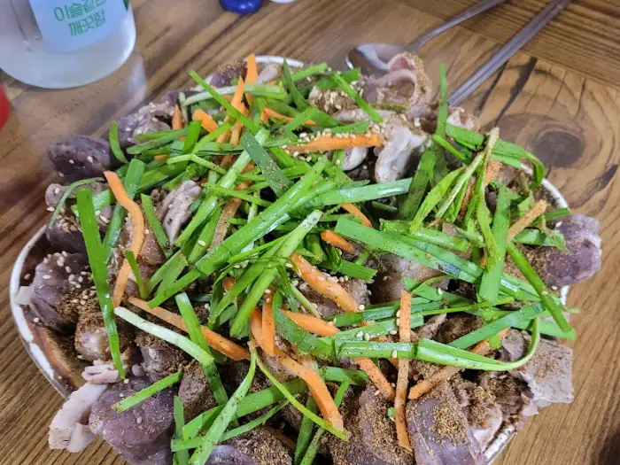 푸짐한 모듬순대