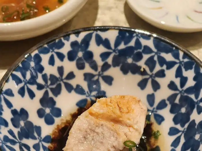 두 가지 음식의 근접 촬영