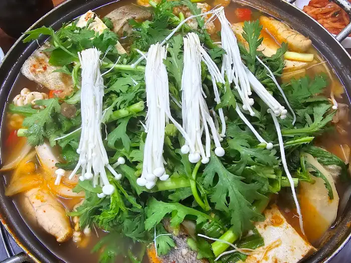 생대구탕의 푸짐한 모습