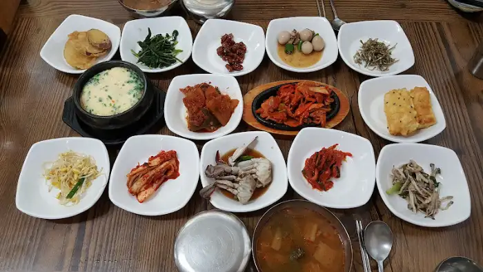 다양한 한식 반찬