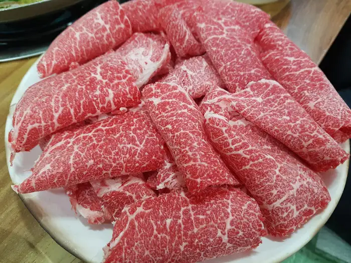 신선한 소고기 슬라이스