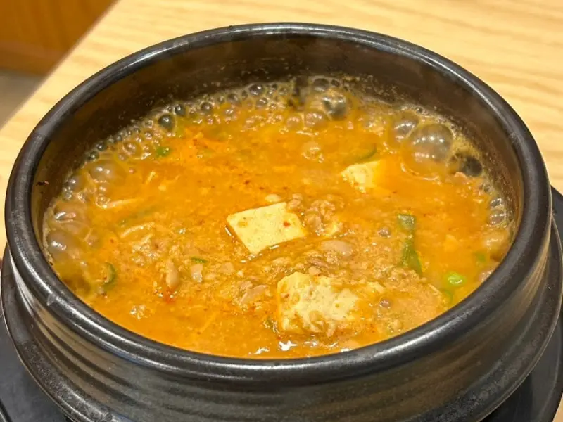 구수한 청국장 찌개