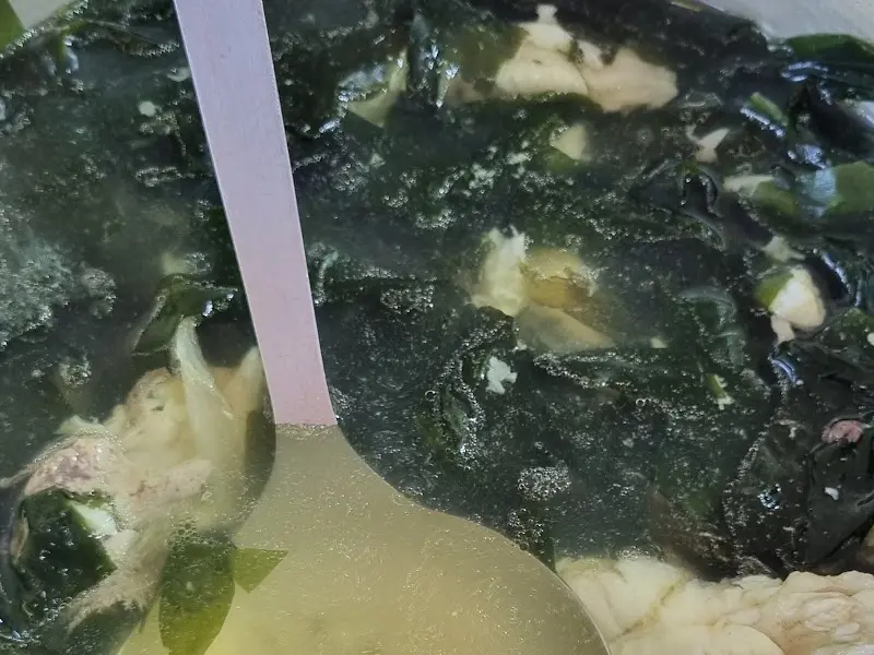 시원한 미역국