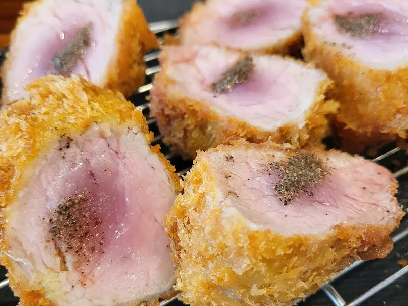 안심 돈까스의 핑킹 현상