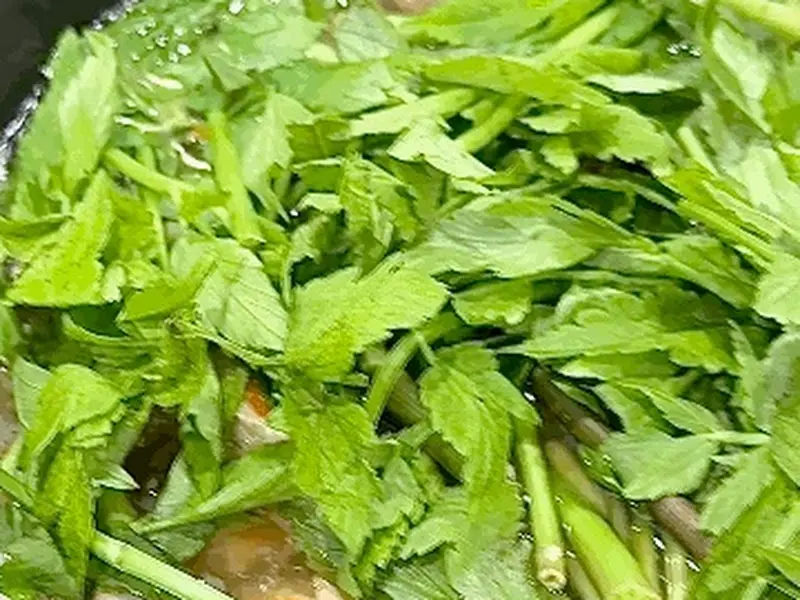 미나리 샤브샤브