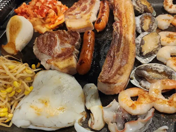 고기와 함께 구울 고사리와 콩나물