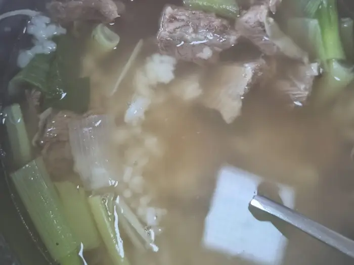 천지면옥 왕갈비탕