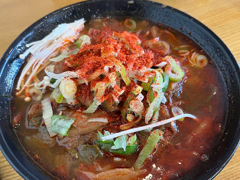 다다생모밀 육개장