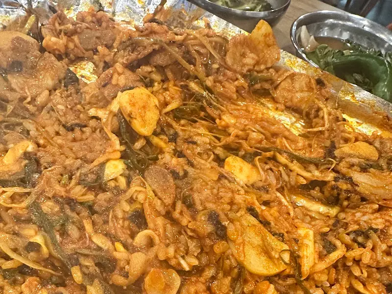 볶음밥으로 마무리!