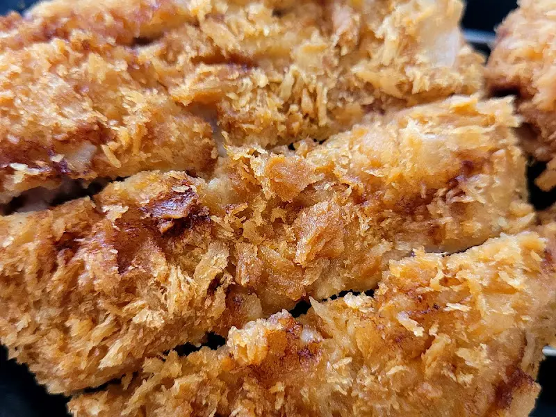 바삭한 튀김옷의 질감