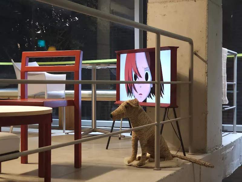 플래드 카페 내부