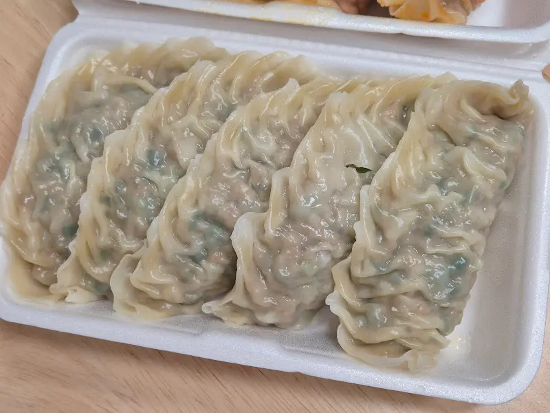 고기만두 클로즈업