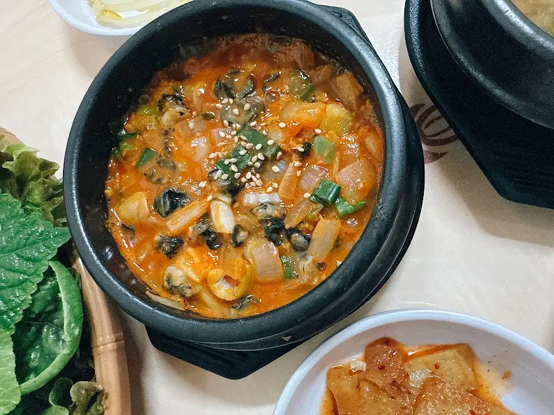 우렁쌈장 클로즈업