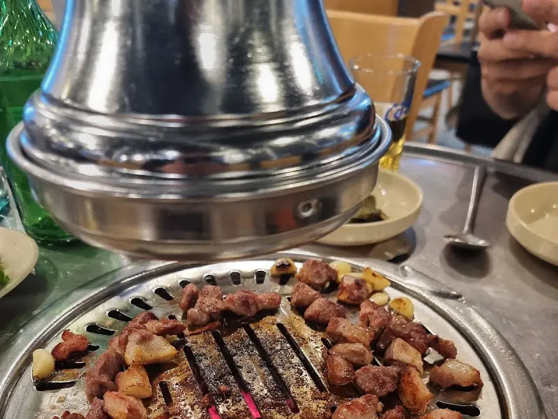 테이블 위 환풍구