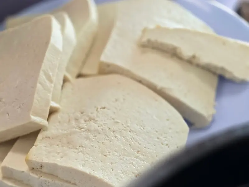 두부구이 클로즈업