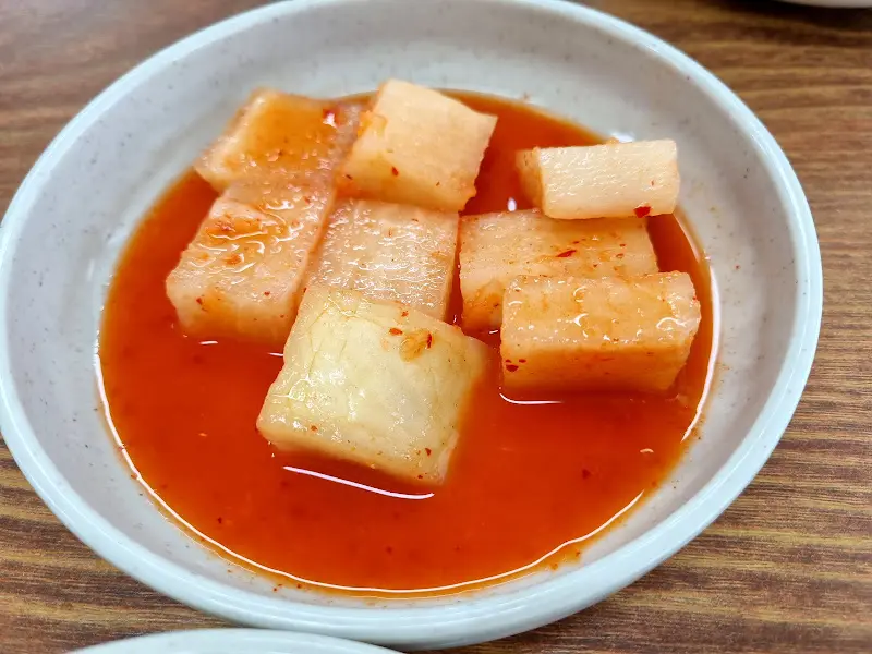 잘 익은 깍두기