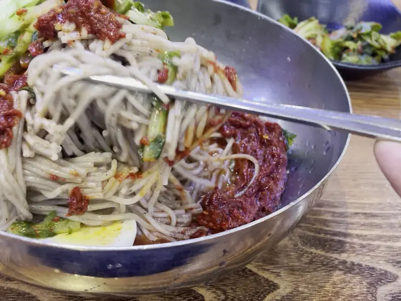 춘천옥 막국수의 비주얼