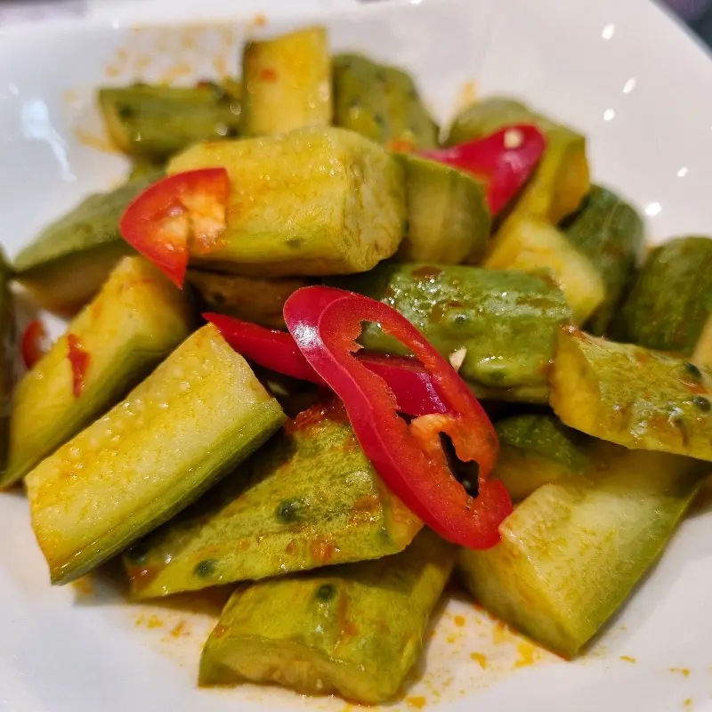 신선함이 느껴지는 오이피클