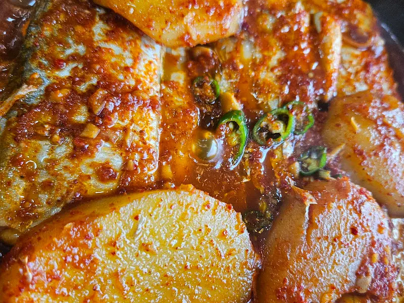 해왓 갈치조림 클로즈업