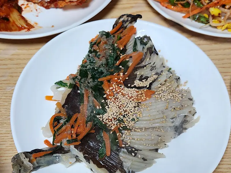 싱싱한 해산물 한 상