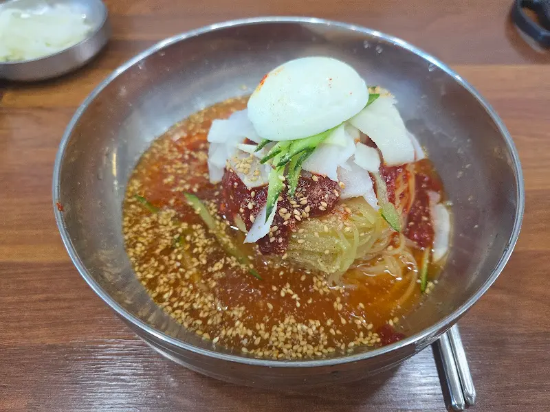 송도왕밀면 물밀면