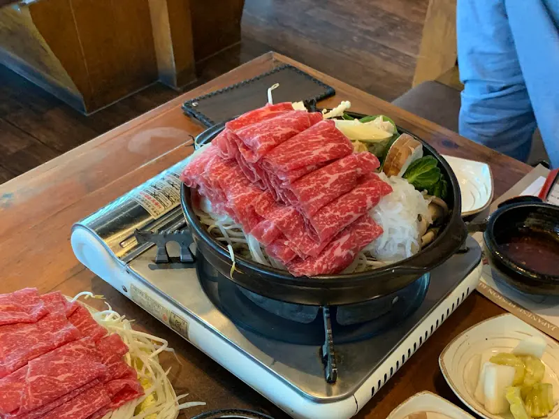 스키야키 한 상