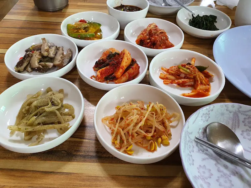 다양한 종류의 반찬