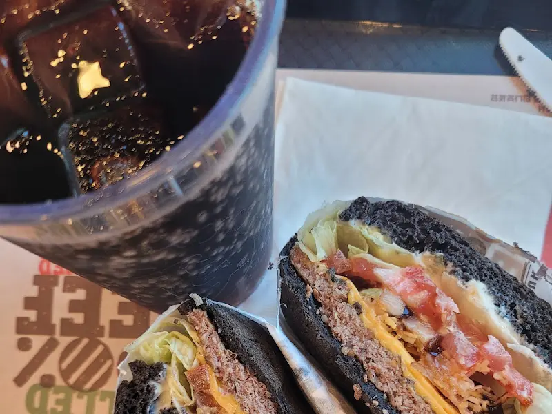 블랙어니언 햄버거