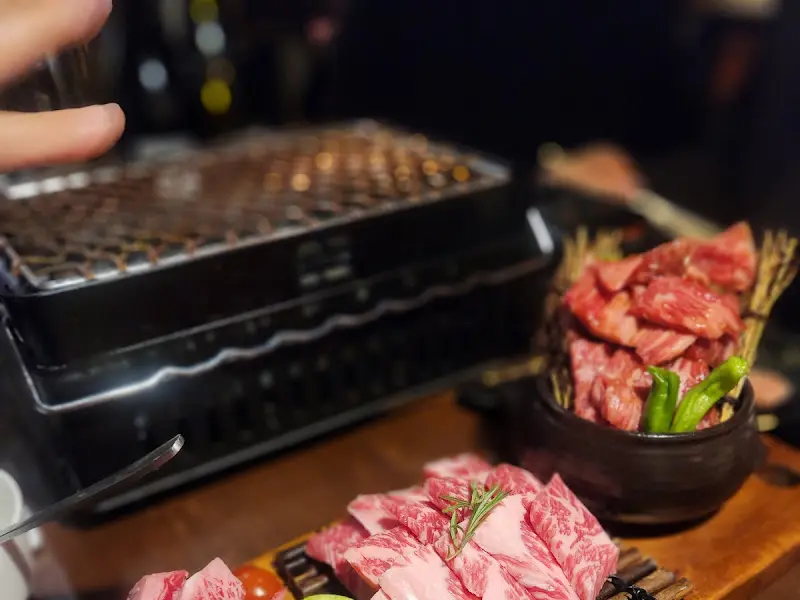 화로에 구워 먹는 고기는 진짜 최고!