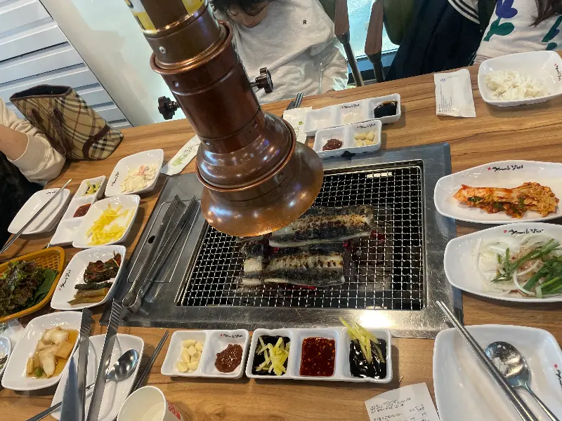 푸짐한 테이블 세팅