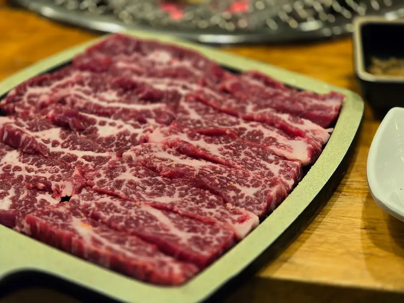 환상적인 마블링의 한우