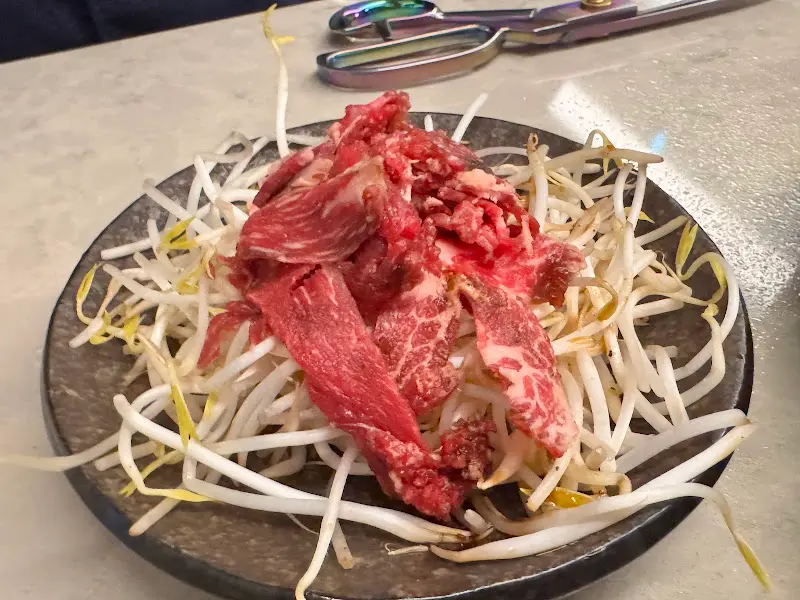 와규 갈비살 타래구이