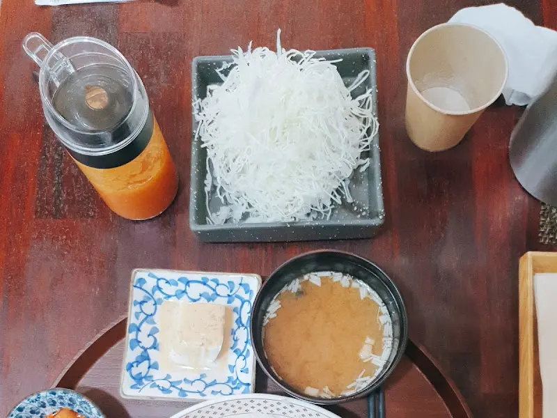 샐러드와 미소시루