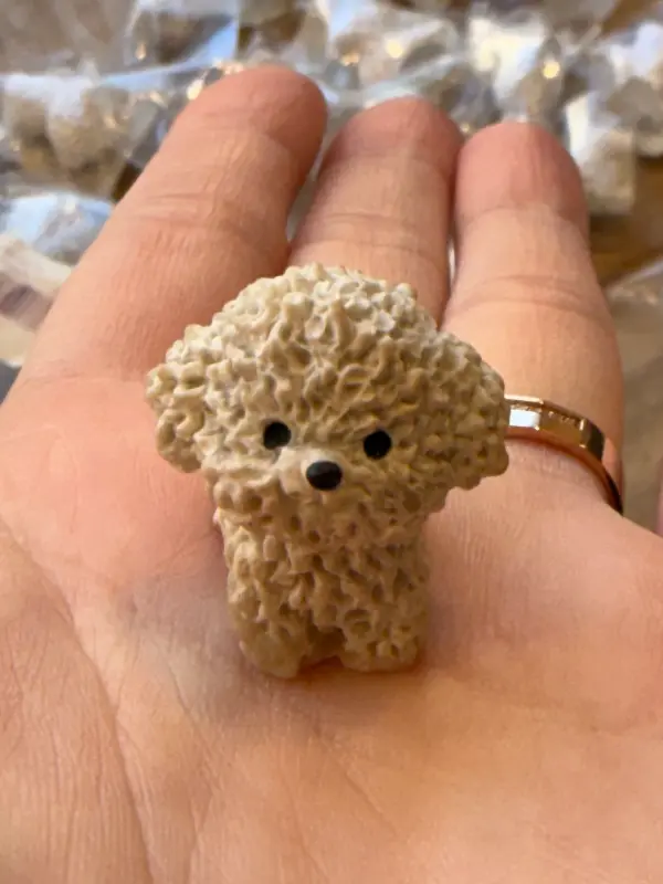 귀여운 강아지 모양 사탕